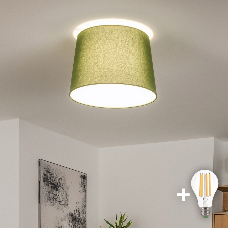 Brilagi - LED Přisazený lustr CERIA 1xE27/40W/230V pr. 30 cm zelená