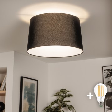 Brilagi - LED Přisazený lustr CERIA 1xE27/40W/230V pr. 45 cm černá