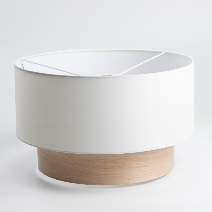 Brilagi - LED Přisazený lustr CERIA 1xE27/40W/230V pr. 50 cm bílá/béžová