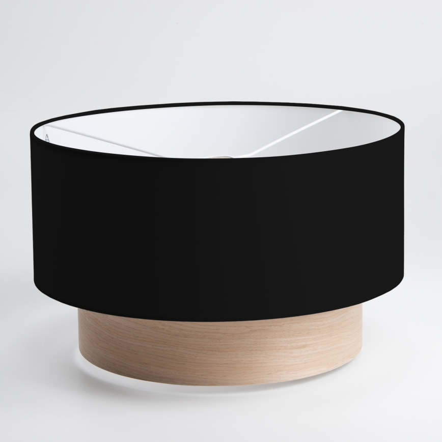 Brilagi - LED Přisazený lustr CERIA 1xE27/40W/230V pr. 50 cm černá/béžová