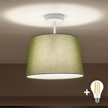 Brilagi - LED Přisazený lustr CERIA 1xE27/60W/230V pr. 30 cm bílá/zelená