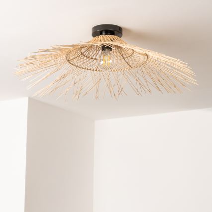 Brilagi - LED Přisazený lustr CERIA BOHO 1xE27/40W/230V pr. 100 cm bambus