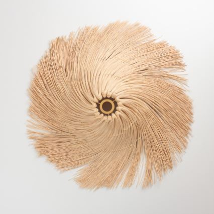 Brilagi - LED Přisazený lustr CERIA BOHO 1xE27/40W/230V pr. 100 cm ratan