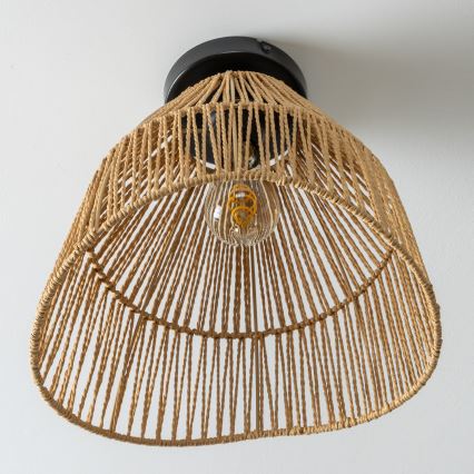 Brilagi - LED Přisazený lustr CERIA BOHO 1xE27/40W/230V pr. 30 cm hnědá