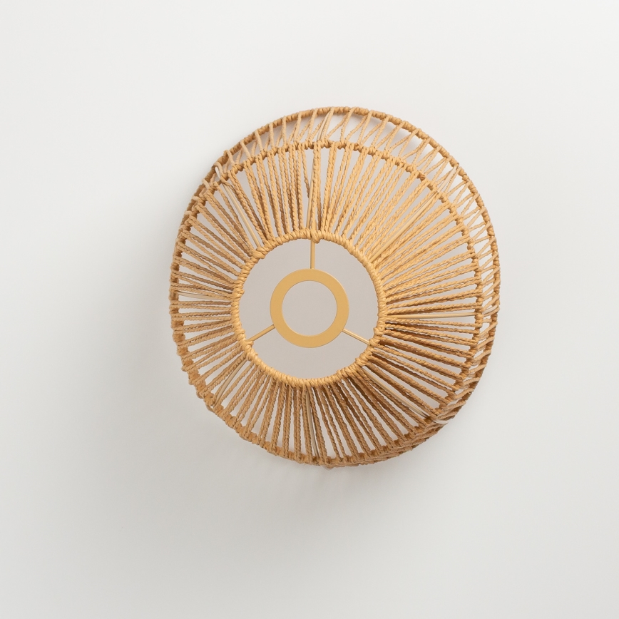 Brilagi - LED Přisazený lustr CERIA BOHO 1xE27/40W/230V pr. 30 cm hnědá