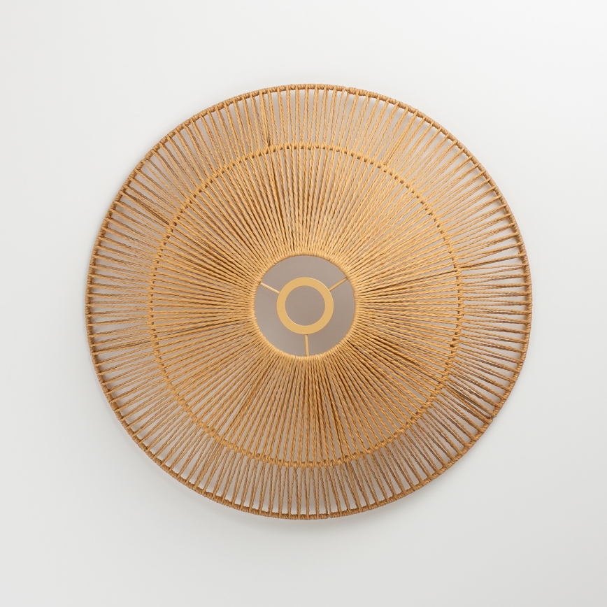 Brilagi - LED Přisazený lustr CERIA BOHO 1xE27/40W/230V pr. 50 cm hnědá/dub