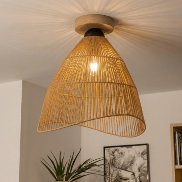 Brilagi - LED Přisazený lustr CERIA BOHO 1xE27/40W/230V pr. 50 cm hnědá/dub