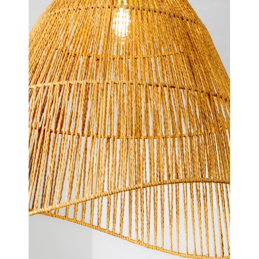 Brilagi - LED Přisazený lustr CERIA BOHO 1xE27/40W/230V pr. 50 cm hnědá