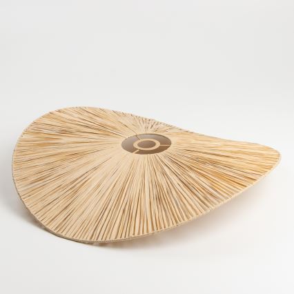 Brilagi - LED Přisazený lustr CERIA BOHO 1xE27/40W/230V pr. 60 cm rafie/dub