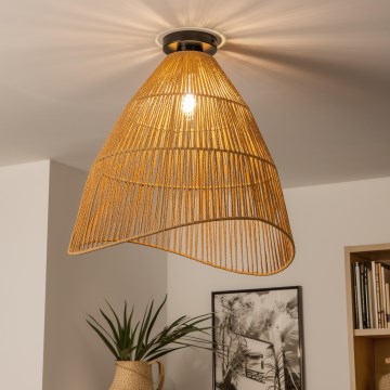 Brilagi - LED Přisazený lustr CERIA BOHO 1xE27/40W/230V pr. 70 cm hnědá