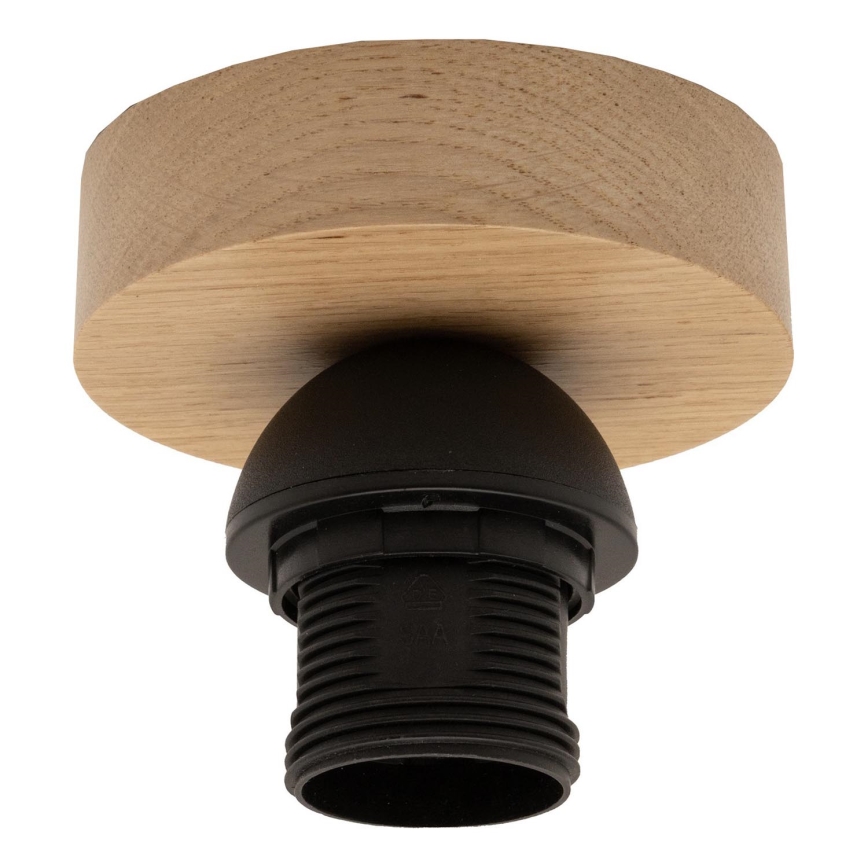 Brilagi - LED Přisazený lustr CERIA BOHO 1xE27/40W/230V pr. 70 cm ratan/dub