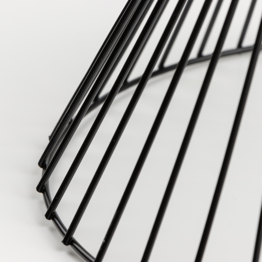 Brilagi - LED Přisazený lustr CERIA WIRE 1xE27/40W/230V pr. 30 cm černá/dub