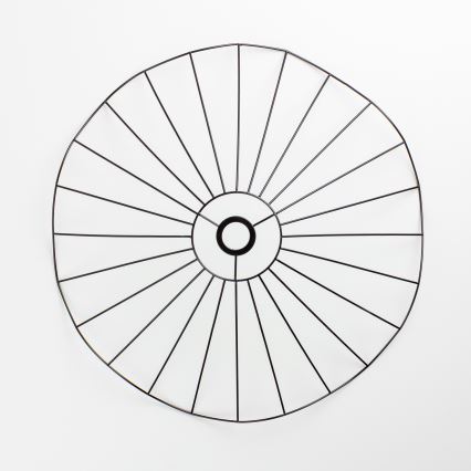 Brilagi - LED Přisazený lustr CERIA WIRE 1xE27/40W/230V pr. 60 cm černá