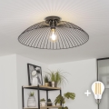 BRILAGI - LED Přisazený lustr CERIA WIRE 1xE27/40W/230V pr. 60 cm černá