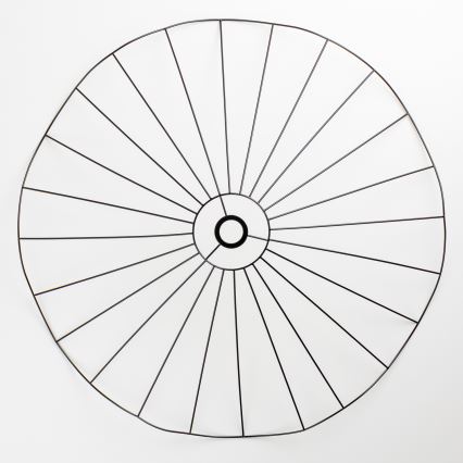 Brilagi - LED Přisazený lustr CERIA WIRE 1xE27/40W/230V pr. 80 cm černá/dub