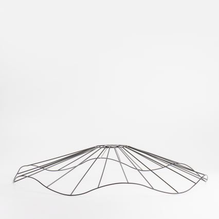 Brilagi - LED Přisazený lustr CERIA WIRE 1xE27/40W/230V pr. 80 cm černá/dub