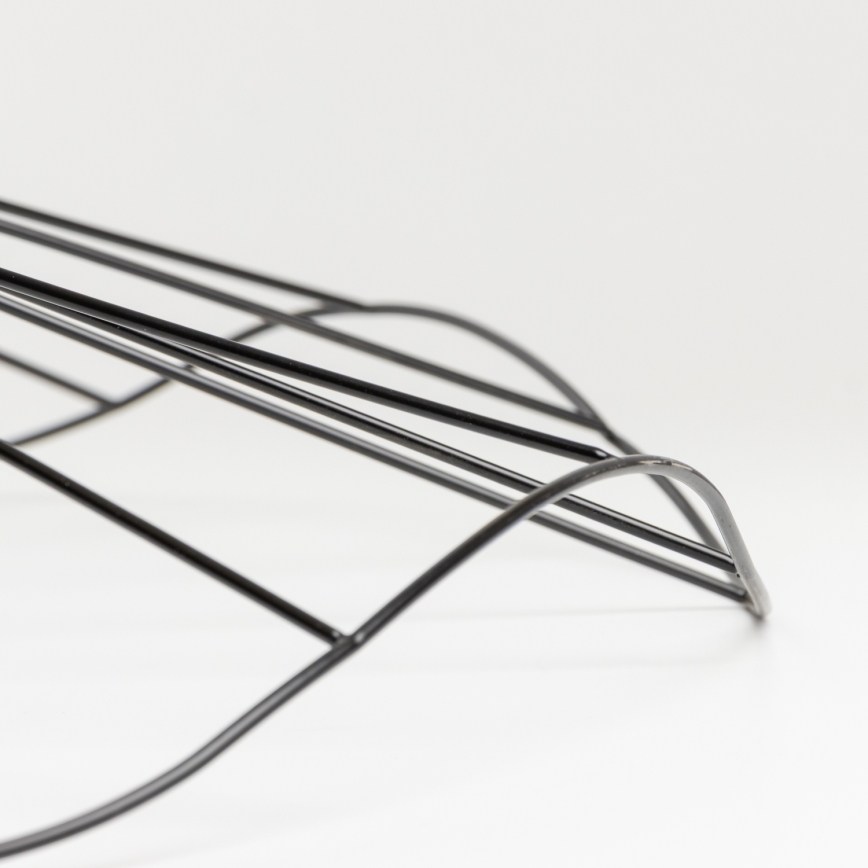 Brilagi - LED Přisazený lustr CERIA WIRE 1xE27/40W/230V pr. 80 cm černá/dub