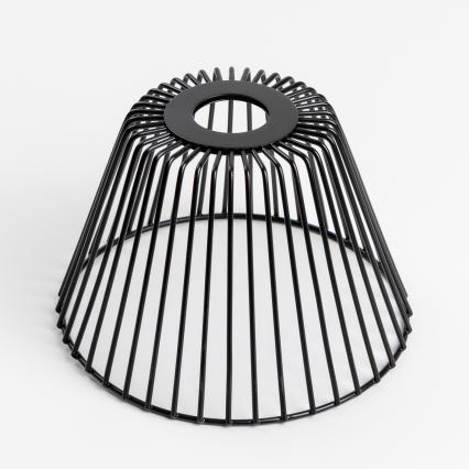 Brilagi - LED Přisazený lustr CERIA WIRE 1xE27/40W/230V pr. 80 cm černá/dub