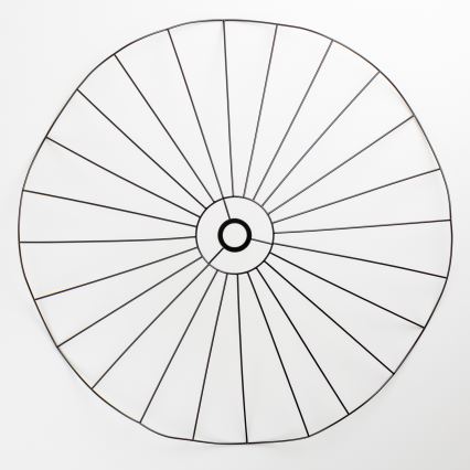 Brilagi - LED Přisazený lustr CERIA WIRE 1xE27/40W/230V pr. 80 cm černá