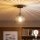 Brilagi - LED Přisazený lustr CERIA WIRE 1xE27/60W/230V pr. 21 cm černá