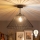 Brilagi - LED Přisazený lustr CERIA WIRE 1xE27/60W/230V pr. 45 cm černá