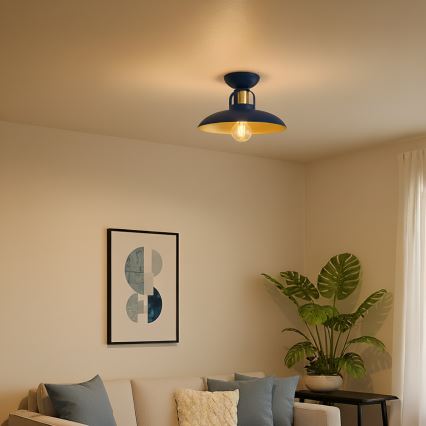 Brilagi - LED Přisazený lustr FLAMENGO 1xE27/60W/230V modrá