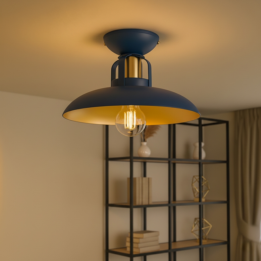 Brilagi - LED Přisazený lustr FLAMENGO 1xE27/60W/230V modrá