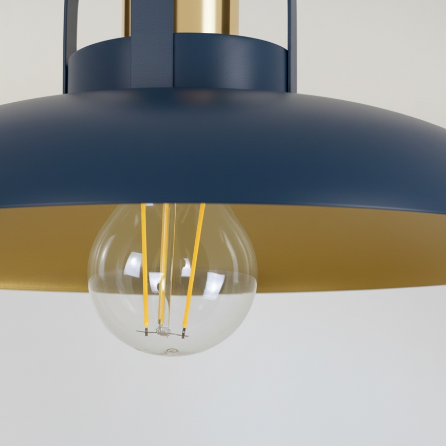 Brilagi - LED Přisazený lustr FLAMENGO 1xE27/60W/230V modrá