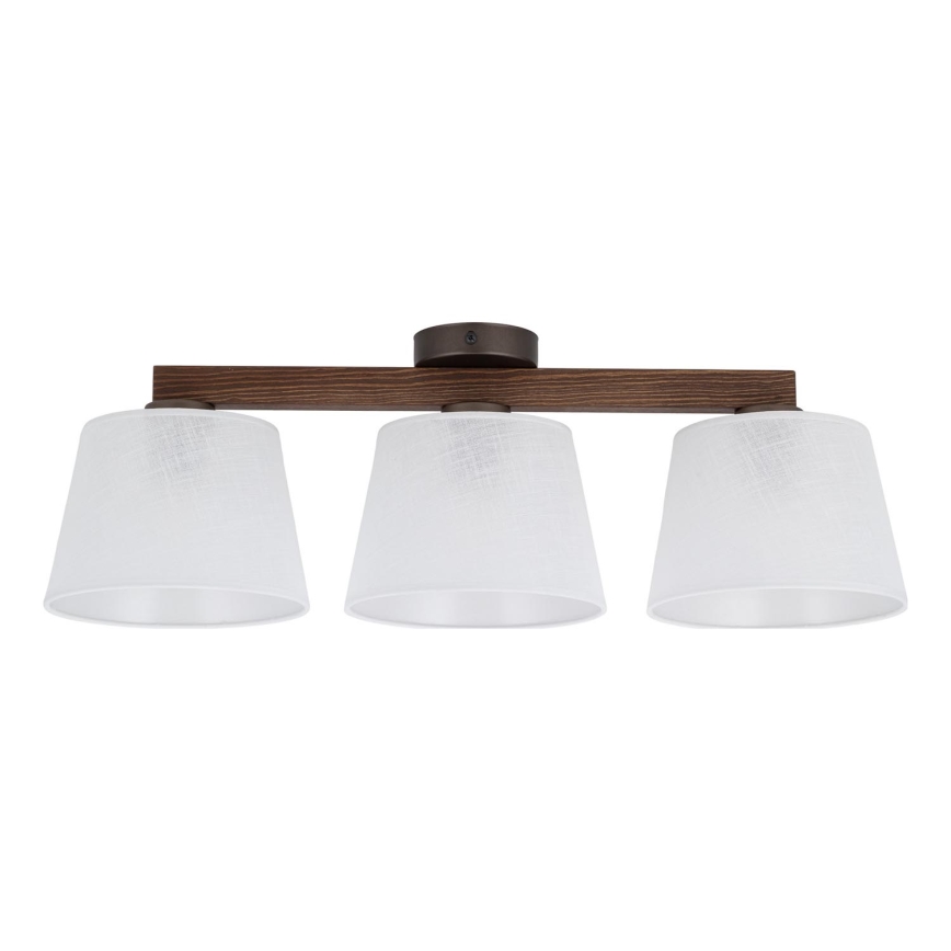 BRILAGI - LED Přisazený lustr LATTE 3xE27/15W/230V borovice/bílá