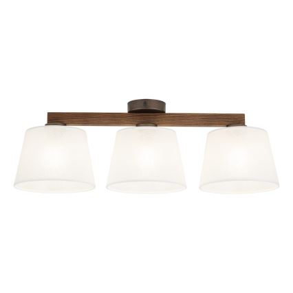 BRILAGI - LED Přisazený lustr LATTE 3xE27/15W/230V borovice/bílá