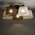 BRILAGI - LED Přisazený lustr LATTE 5xE27/15W/230V borovice/mix