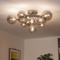 Brilagi - LED Přisazený lustr MILLA 10xG9/3W/230V černý chrom/kouřová