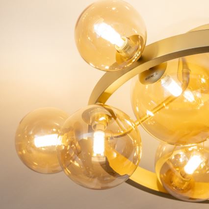 Brilagi - LED Přisazený lustr MILLA 10xG9/3W/230V zlatá