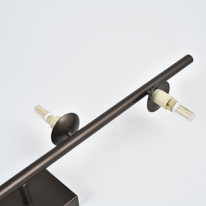 Brilagi - LED Přisazený lustr MILLA 4xG9/3W/230V hnědá/kouřová hnědá