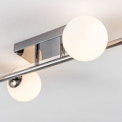 Brilagi - LED Přisazený lustr MILLA 4xG9/3W/230V lesklý chrom/bílá