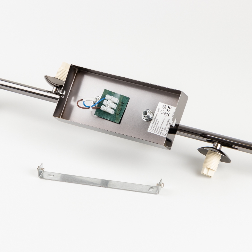 Brilagi - LED Přisazený lustr MILLA 7xG9/3W/230V černý chrom/kouřová