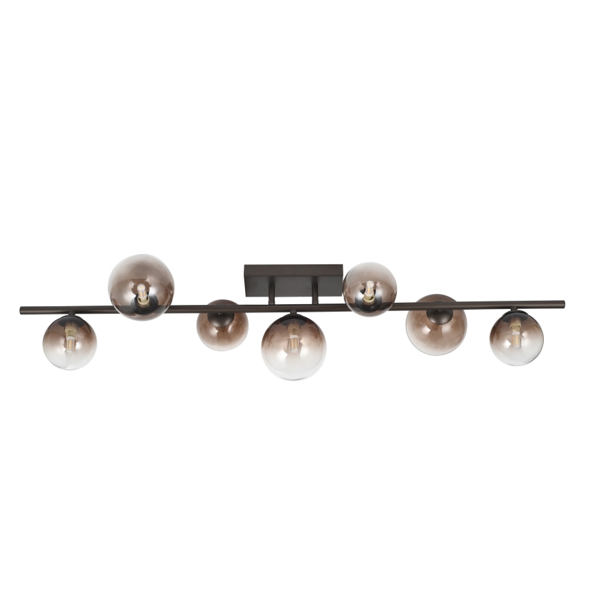 Brilagi - LED Přisazený lustr MILLA 7xG9/3W/230V hnědá/kouřová hnědá
