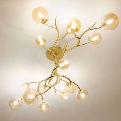 Brilagi - LED Přisazený lustr MISTEL 15xG9/3W/230V zlatá