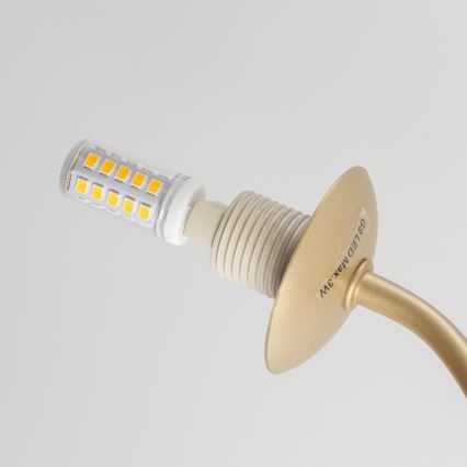 Brilagi - LED Přisazený lustr MISTEL 15xG9/3W/230V zlatá