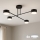 Brilagi - LED Přisazený lustr MONO 4xGX53/30W/230V černá