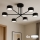 Brilagi - LED Přisazený lustr MONO 6xGX53/30W/230V černá