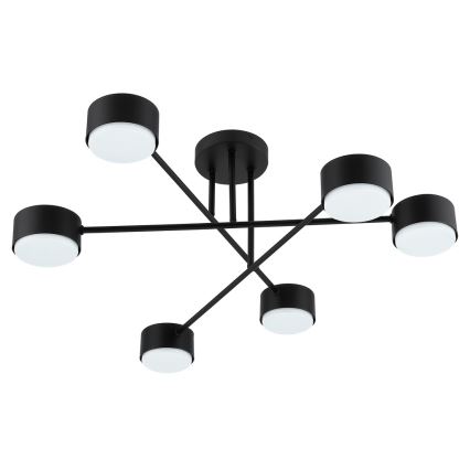 Brilagi - LED Přisazený lustr MONO 6xGX53/30W/230V černá
