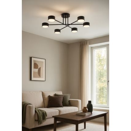 Brilagi - LED Přisazený lustr MONO 6xGX53/30W/230V černá