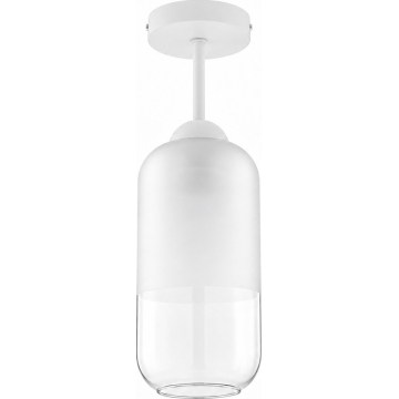 BRILAGI - LED Přisazený lustr RETRO GLASS 1xE27/60W/230V pr. 14 cm bílá