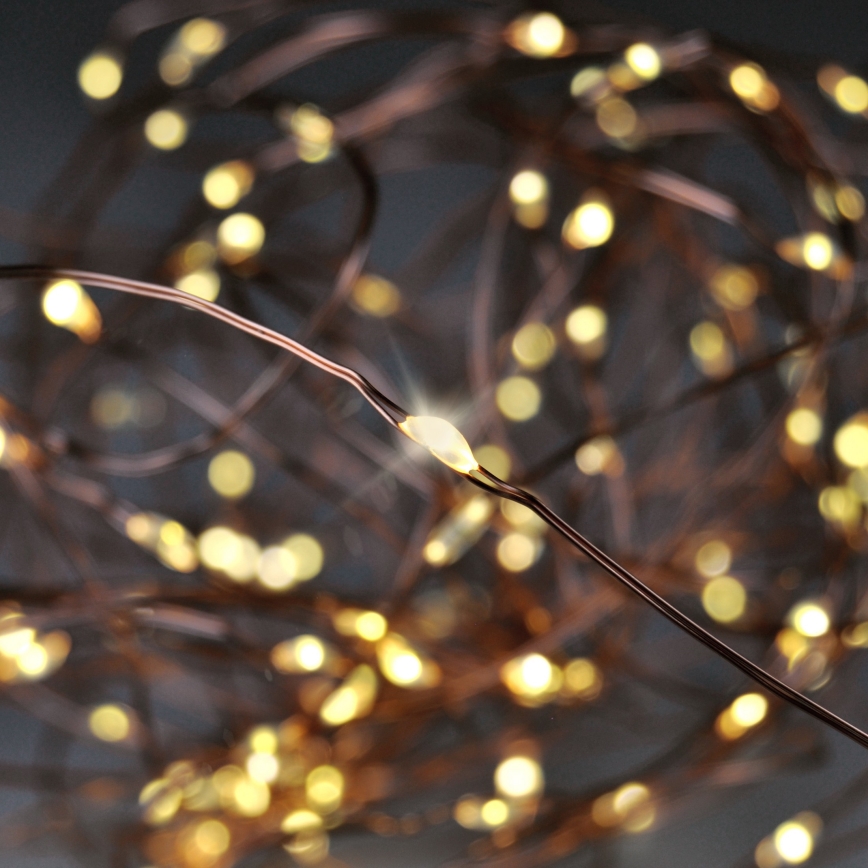 Brilagi - LED  řetěz 100xLED/3xAA 10m teplá bílá
