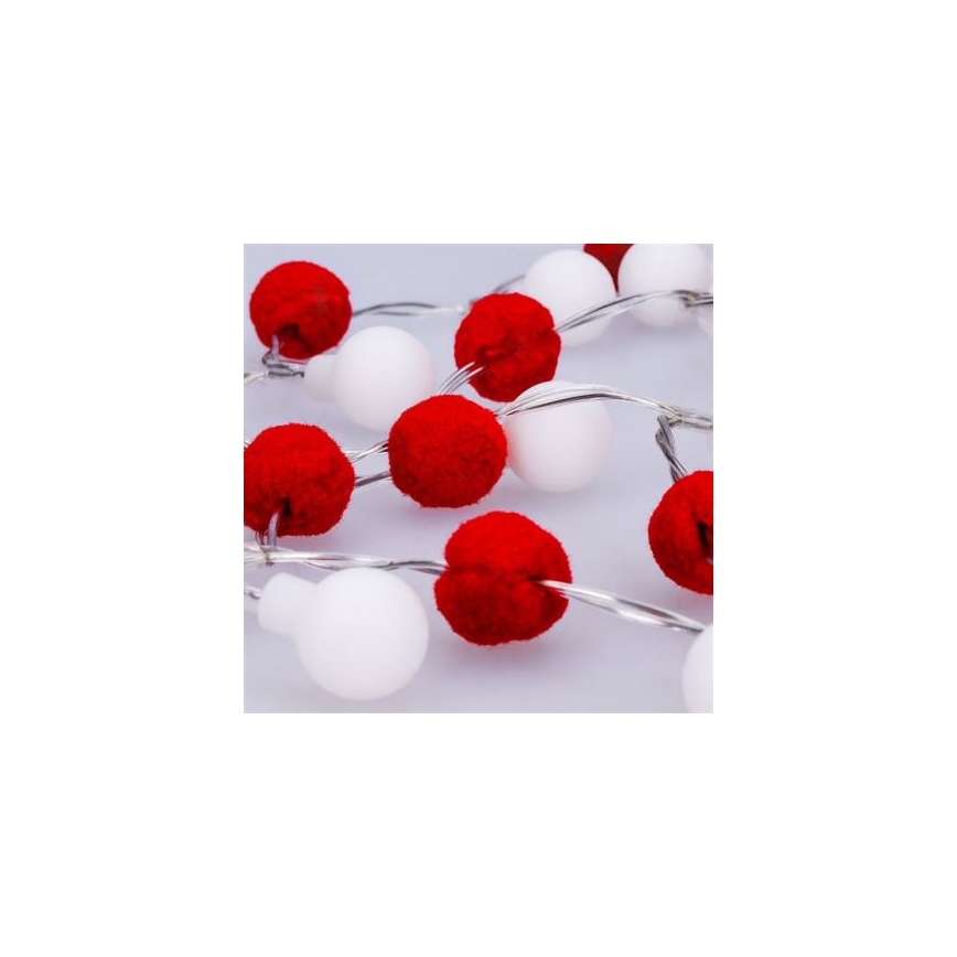 Brilagi - LED  řetěz 20xLED/2xAA 1,8m teplá bílá