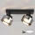Brilagi - LED RGB+CCT Stmívatelné bodové svítidlo AURA LUX 2xGX53/14W/230V 2700-6500K Wi-Fi Tuya černá/kouřová