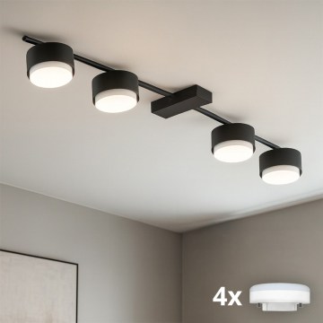 Brilagi - LED RGB+CCT Stmívatelné bodové svítidlo MONO 4xGX53/14W/230V 2700-6500K Wi-Fi Tuya černá