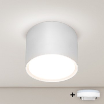 Brilagi - LED RGB+CCT Stmívatelné bodové svítidlo SMOOTH 1xGX53/14W/230V 2700-6500K Wi-Fi Tuya bílá