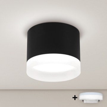 Brilagi - LED RGB+CCT Stmívatelné bodové svítidlo SMOOTH 1xGX53/14W/230V 2700-6500K Wi-Fi Tuya černá